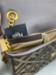 Luxury Monogram Chain Shoulder Bag – Classic Flap Designer Style with Gold Chain Strap