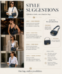 Blue Jacquard Monogram Shoulder Bag with Gold Clasp – Vintage-Inspired Structured Crossbody Purse