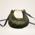 Luxury Mini Hobo Shoulder Bag – Sleek Crescent Shape Designer-Inspired Crossbody Purse