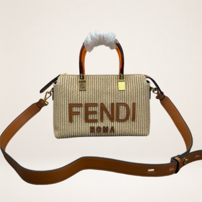 Woven Top Handle Crossbody Satchel Bag with Detachable Strap – Structured Mini Designer-Inspired Handbag