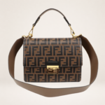 Elegant Structured Top Handle Crossbody Bag with Signature Monogram Accent – Compact Luxury Shoulder Purse