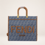 Luxury Monogram Canvas Top Handle Tote Bag with Leather Trim – Small Structured Designer Shoulder & Crossbody Bag