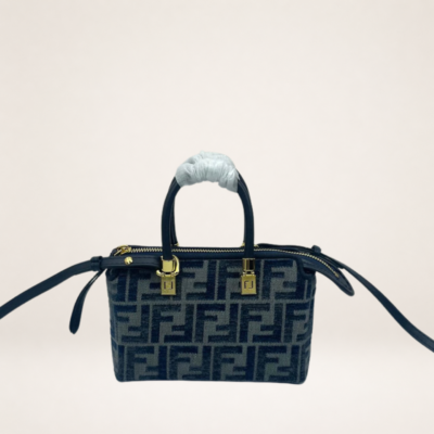 Luxury Mini Top Handle Crossbody Bag with Monogram Canvas – Compact Designer Style Satchel for Women